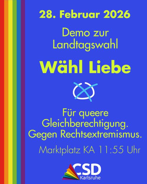 Wähl Liebe - Demo zur Landtagswahl