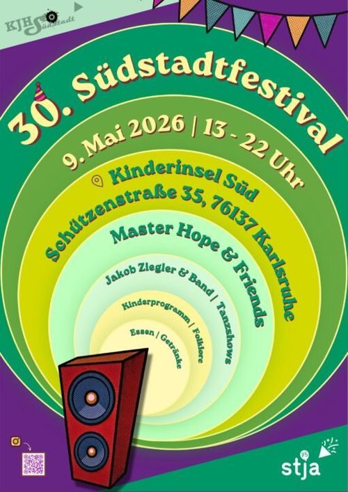 Südstadtfestival: 30 Jahre Festival und 75 Jahre Stadtjugendausschuss