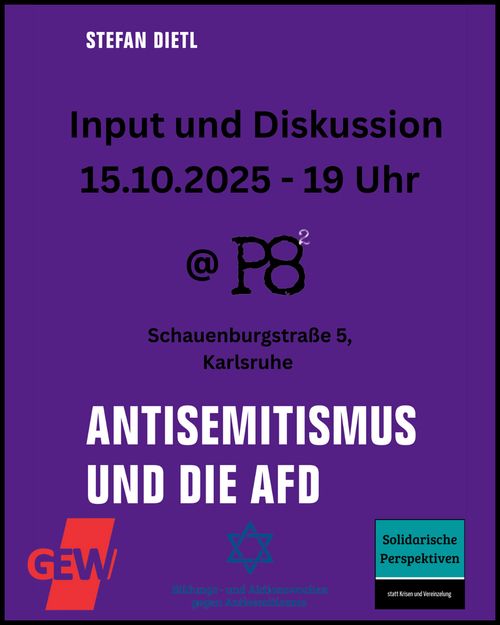 ANTISEMITISMUS UND DIE AFD
