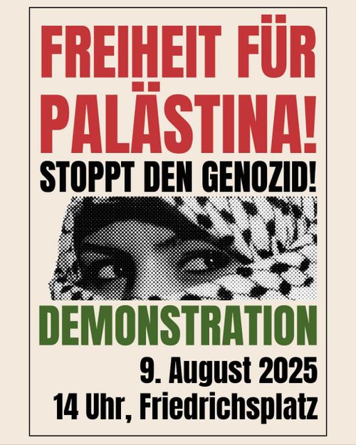 Freiheit für Palästina | Stop den Genozid 